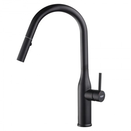 Чёрный Кухонный смеситель с выдвижным изливом KOER KI-70004-05 KR3386 Чёрный Кухонный смеситель с выдвижным изливом KOER KI-70004-05 KR3386